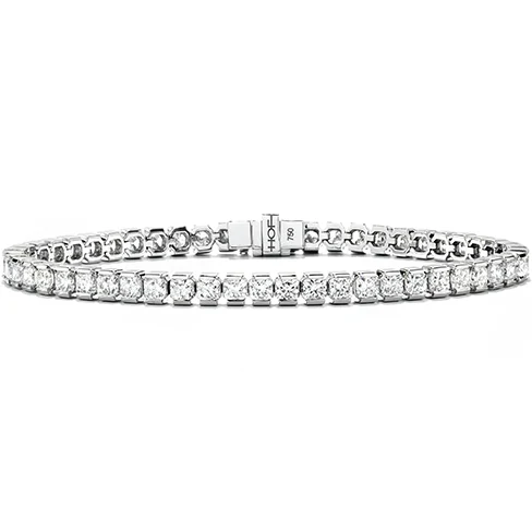 Surge design bracelet-Hearts On Fire Dream Bar Set Diamond Bracelet