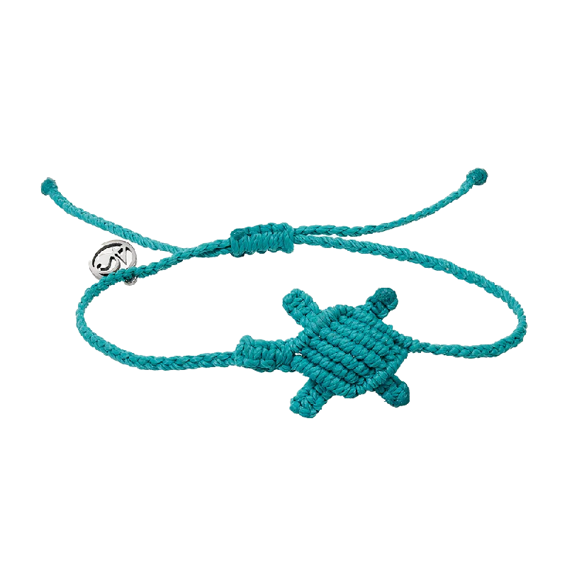 Heptagonal charm bracelet-Sea Turtle Macrame Bracelets