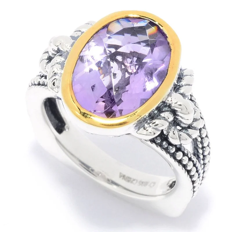 Natural sapphire ring-925 Sterling Silver Pink Amethyst Ring