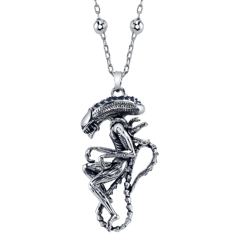 Rich apatite necklace-Alien X RockLove ALIEN Xenomorph Pendant