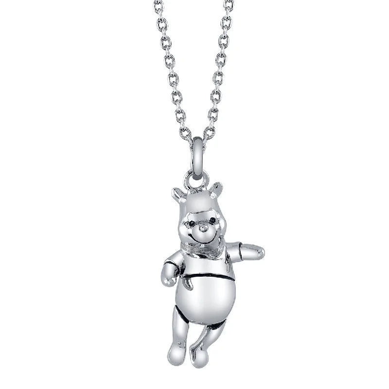 Flowing design necklace-Disney X RockLove HUGGABLES Winnie the Pooh Necklace