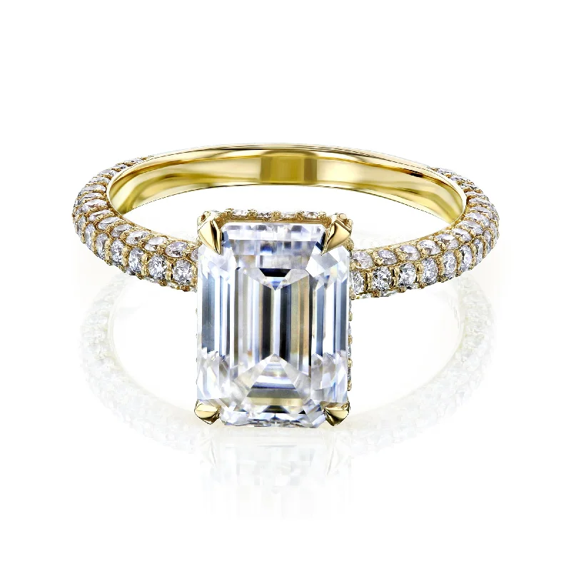 Fine-cut ring-Edina Diamond-Coated Ring