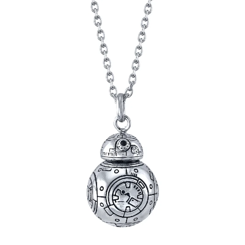 Sweeping ridge necklace-Star Wars X RockLove BB-8 Droid Necklace