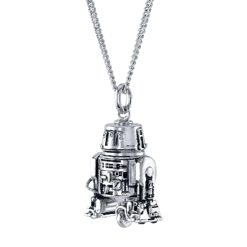 Elevated gem necklace-Star Wars X RockLove Chopper Droid Necklace